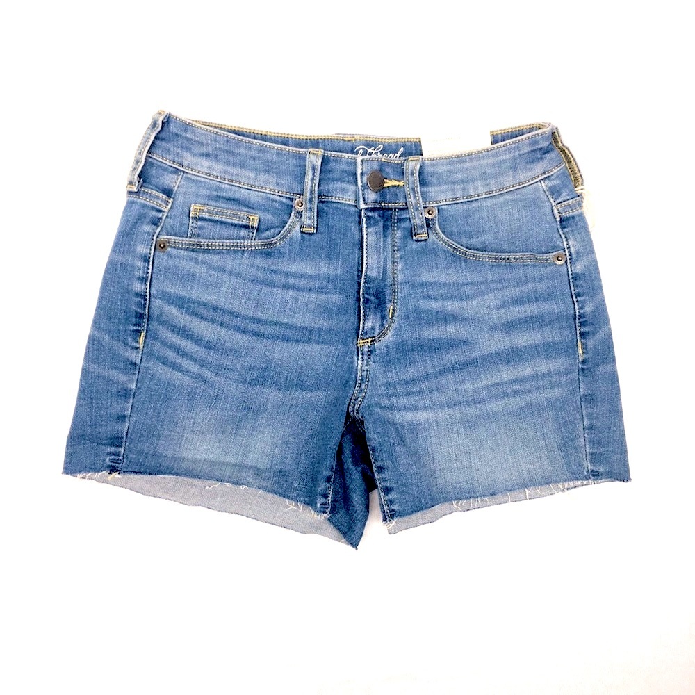 Universal Thread High Rise Midi Denim Shorts Women